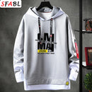 Instinct Blue – Sudadera con Capucha Hombre Hip Hop | Pullover | Casual Outdoor