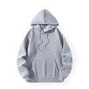 Sudaderas con capucha de lana para hombres y mujeres, ropa de calle deportiva informal, Jersey suelto de moda, Tops cálidos de Hip Hop, primavera y otoño, Color sólido