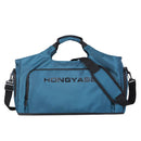Instinct Blue – Bolsa Gym Hombre Fitness | Impermeable | Bolsillo Zapatillas y Viaje