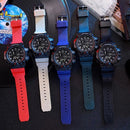 Reloj deportivo para hombre, relojes digitales LED, reloj militar multifunción, Esfera Grande, reloj electrónico de Fitness resistente al agua para hombre