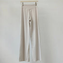 Pantalones de Yoga, Leggings Deportivos Holgados de Pierna Recta, de Cintura Alta, Transpirables, de Secado Rápido, para Gimnasio y Fitness