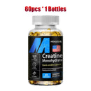 Instinct Blue – Creatina Monohidrato 3000mg Cápsulas | Vegana | Masa Muscular y Fat Loss