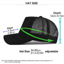 Instinct Blue – Gorra Baseball 5 Paneles Malla | Personalizable | Protección Solar Unisex