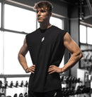 Camiseta deportiva sin mangas para hombre, chaleco de secado rápido, transpirable, holgada, para entrenamiento, Verano