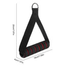 Empuñadura de alta resistencia para máquina de cable con gancho y anilla en D, empuñaduras metálicas para gimnasio, agarre para entrenamiento de yoga, ejercicio, bandas de resistencia y gimnasio.