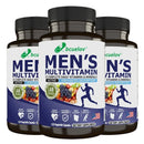 Suplemento multivitamínico multimineral para hombres Vitamina ABCDEK Magnesio Calcio Zinc para reponer energía y promover la salud general
