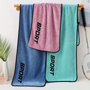 Toalla deportiva de fibra ultrafina para gimnasio, toalla de absorción de sudor para Yoga, toalla de secado rápido para ejercicio y playa, 30x110cm, 1 ud.