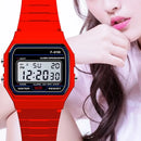 Relojes Deportivos LED Digitales para Hombres, Mujeres y Niños, Reloj Electrónico Infantil con Esfera Cuadrada Pequeña, Correa de Silicona Informal, Reloj para Hombre
