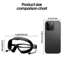 Gafas de Natación de Marco Grande para Hombre y Mujer, HD, Gran Angular, Antivaho, Anti-Ultravioleta, Silicona Suave