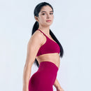 Instinct Blue – Sujetador Deportivo Mujer Yoga | Espalda Abierta | Alta Sujeción