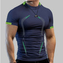Instinct Blue – Camiseta Running Hombre | Secado Rápido | Transpirable