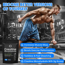 Instinct Blue – Creatina Monohidrato | Masa Muscular y Rendimiento | Reduce Fatiga