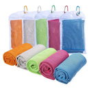 Toalla refrescante de 5 uds., toalla de gimnasio para entrenamiento, Fitness, Golf, Yoga, Camping, senderismo, bolos, viajes, deportes al aire libre