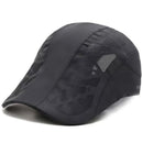 Instinct Blue – Gorra Visera Hombre Malla | Golf y Running | Plana Casual
