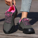 Instinct Blue – Botas Senderismo Mujer Malla | Negro y Rosa | Antideslizante Running