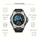 Reloj Deportivo Digital para Hombre con Alarma, Función de Cronometraje y Fecha, Caja de Aleación - Ideal para Actividades al Aire Libre