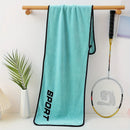 Toalla deportiva de fibra ultrafina para gimnasio, toalla de absorción de sudor para Yoga, toalla de secado rápido para ejercicio y playa, 30x110cm, 1 ud.