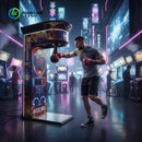Instinct Blue – Máquina Boxeo Eléctrica Arcade | Lector Tarjeta | Entretenimiento Deportivo