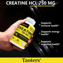 Instinct Blue – Creatina HCl Cápsulas | Fuerza y Energía | Metabolismo y Salud Mental
