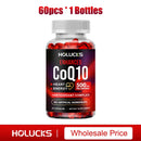 Suplemento de coenzima Q10, para la salud del corazón y cardiovascular, aumento de energía, equilibrio de la presión arterial, apoyo a la función cerebral