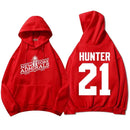 Instinct Blue – Sudadera Streetwear Hombre Mujer | Estampado Número | Oversize