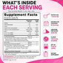 Instinct Blue – Creatina Monohidrato Mujer 5000mg | Colágeno + BCAA + Glutamina | 269g