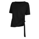 Instinct Blue – Blusa Deportiva Mujer | Manga Corta | Fitness y Entrenamiento