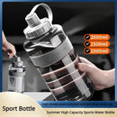 Instinct Blue – Botella Agua con Pajita | 2L / 1.5L / 1L / 0.6L | Gym y Deporte BPA Free