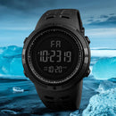 Reloj deportivo Digital para hombre, cronómetro luminoso informal resistente al agua, alarma, reloj militar Simple para correr, escalar y pescar