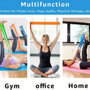 Instinct Blue – Kit Yoga 3 Piezas | 2 Bloques EVA Alta Densidad + Banda TPE | Yoga y Pilates