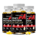 Cápsulas de Proteína de Suero – Alta Concentración, Promueve la Recuperación Post-Entrenamiento, Desarrolla Músculo Abdominal y Deportivo
