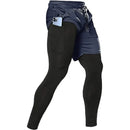 Pantalones deportivos para hombre, chándales atléticos de entrenamiento 2 en 1, ropa deportiva, pantalones de entrenamiento para hombre, pantalones para correr, gimnasio, Fitness, pantalones para correr para hombre