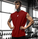 Camiseta deportiva sin mangas para hombre, chaleco de secado rápido, transpirable, holgada, para entrenamiento, Verano
