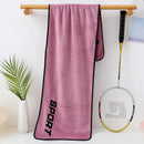 Nueva Toalla Deportiva de 30 * 110 cm, Toalla de Microfibra Ultrafina para Gimnasio, Absorbe el Sudor, Secado Rápido, para Yoga, Ejercicio, Playa