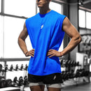 Camiseta deportiva sin mangas para hombre, chaleco de secado rápido, transpirable, holgada, para entrenamiento, Verano