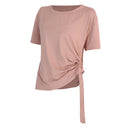 Instinct Blue – Blusa Deportiva Mujer | Manga Corta | Fitness y Entrenamiento