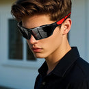 Gafas de sol de protección para hombre, gafas de sol cómodas y a la moda, gafas deportivas para exteriores, para conducir y correr