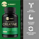 Instinct Blue – Creatina Monohidrato Cápsulas | Fuerza y Rendimiento | No-GMO Sin Gluten