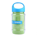 Toalla con efecto refrescante, toalla súper transpirable, toalla con efecto refrescante para deportes, gimnasio, entrenamiento, toalla súper absorbente