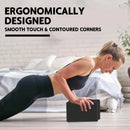 Bloques de yoga - Hechos de espuma de alta densidad, ligeros, resistentes y sin olor - Equipo esencial de yoga para mujeres, gimnasio
