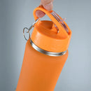Instinct Blue – Botella Termós Acero 600ml con Pajita | Fitness y Ciclismo | Regalo