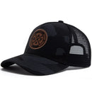 Gorra de béisbol de malla de verano para hombres y mujeres, gorra Snapback con parche de letras ENJOY LIFE, gorras de camionero de Hip Hop de calle Unisex transpirables informales