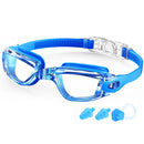 Gafas de natación profesionales impermeables, gafas antiniebla 100% protección UV sin fugas para adultos, hombres, mujeres y jóvenes