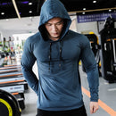 Instinct Blue – Camiseta Deportiva Hombre Manga Larga | Running y Fitness | Transpirable