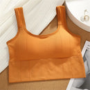 Instinct Blue – Sujetador Deportivo Mujer Gym | Sin Aros | Interior y Exterior