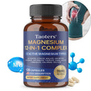 Instinct Blue – Magnesio Complejo 12 en 1 700mg | Alta Absorción | Músculo Sueño Nervios