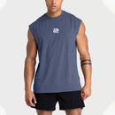 Instinct Blue – Camiseta Sin Mangas Hombre | Gym y Running | Secado Rápido