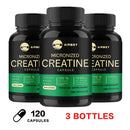 Instinct Blue – Creatina Monohidrato Cápsulas | Fuerza y Rendimiento | No-GMO Sin Gluten