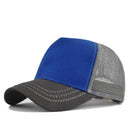 Instinct Blue – Gorra Baseball 5 Paneles Malla | Personalizable | Protección Solar Unisex