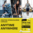 Instinct Blue – Creatina HCl Cápsulas | Fuerza y Energía | Metabolismo y Salud Mental